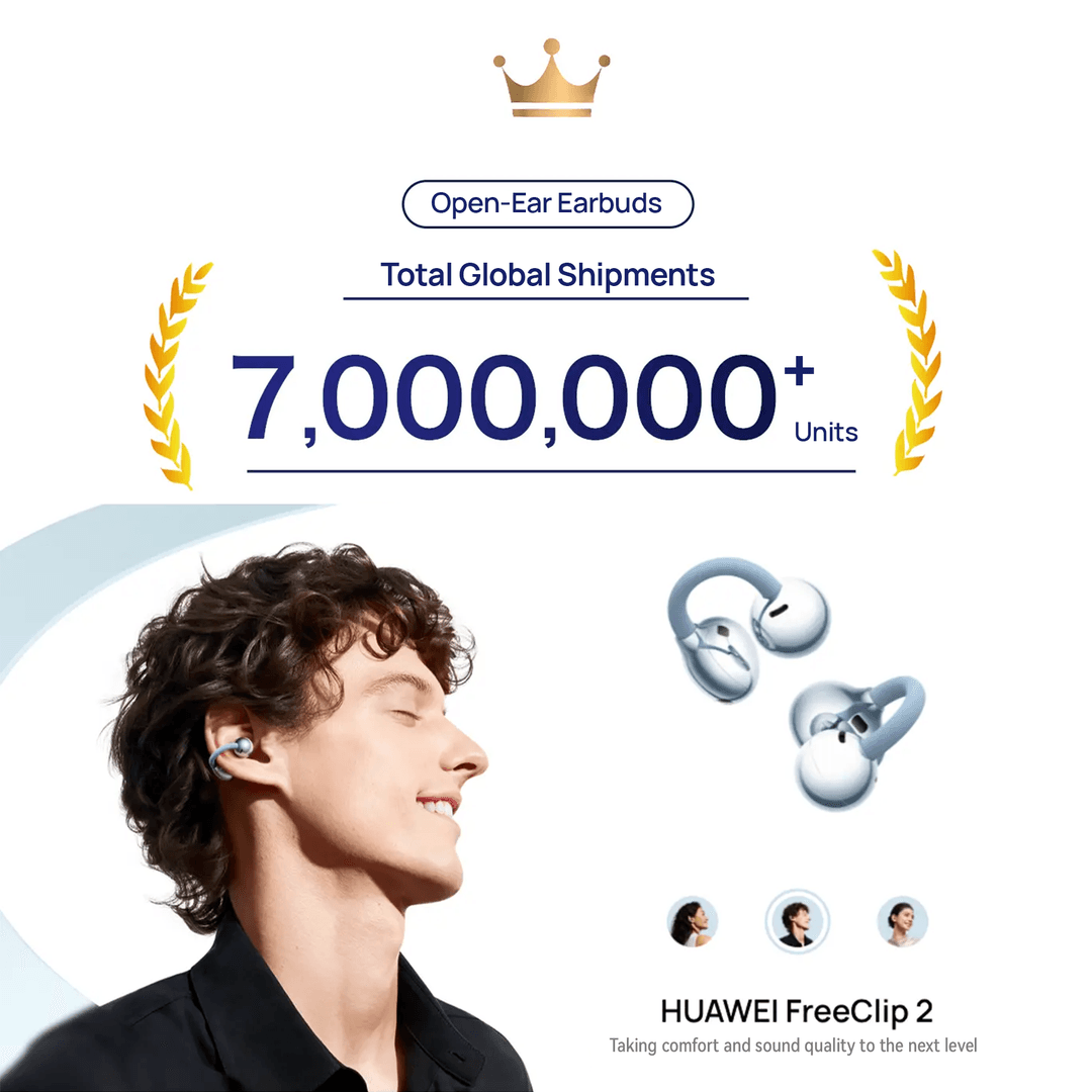 HUAWEI FreeClip 2 หูฟัง Airy C-bridge Design Crystal-clear Calls https://wayoza.com