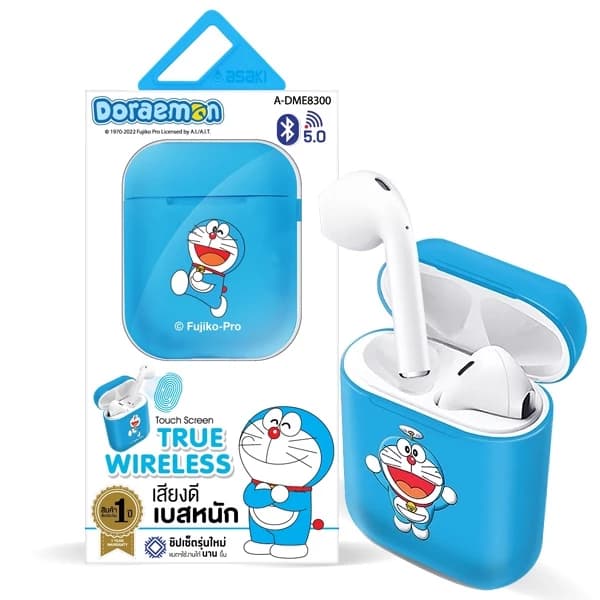 ASAKi A-DME8300 Bluetooth 5.0 Earphone หูฟังบลูทูธ ลิขสิทธิ์แท้ คละลาย รับประกัน 1 ปี https://wayoza.com