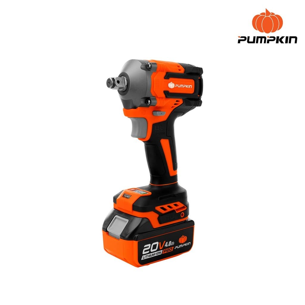 PUMPKIN รุ่น INF-12IWBL/50262 แรงบิด 450 N.m บล็อกไฟฟ้าไร้สาย INFINITY POWER 20V บล็อกกระแทกไร้สาย ไร้แปรงถ่าน 20V 1/2 นิ้ว Li-ion รุ่น INF-12IWBL/50262 https://wayoza.com