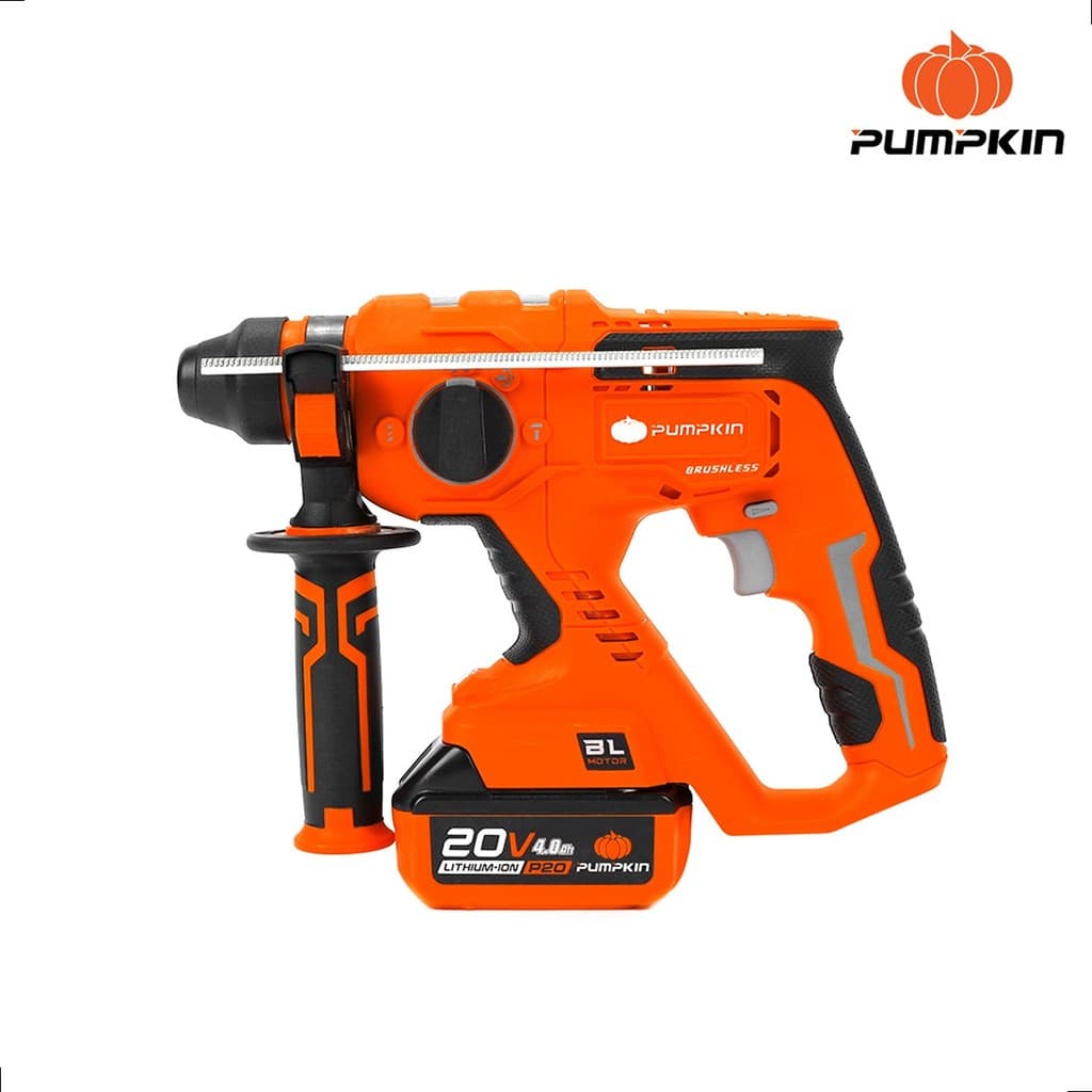 PUMPKIN รุ่น INF-26RHBL/50258 สว่านโรตารี่ สว่านเจาะปูน สว่านเจาะผนัง สว่านเจาะกระเบื้อง INFINITY POWER 20V สว่านโรตารี่ไร้สาย ไร้แปรงถ่าน 26 มม. 3 โหมด. https://wayoza.com