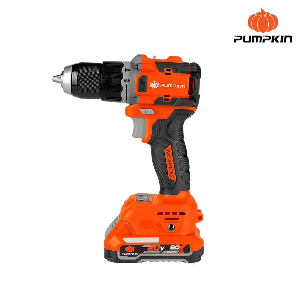 PUMPKIN รุ่น INF-13IMDB6-202K-X20 แรงบิด 60 N.m ไขควงกระแทกไร้สาย INFINITY POWER 20V สว่านกระแทกไร้สาย 6N ไร้แปรงถ่าน 13มม 20V Li-ion /50402-50403 https://wayoza.com