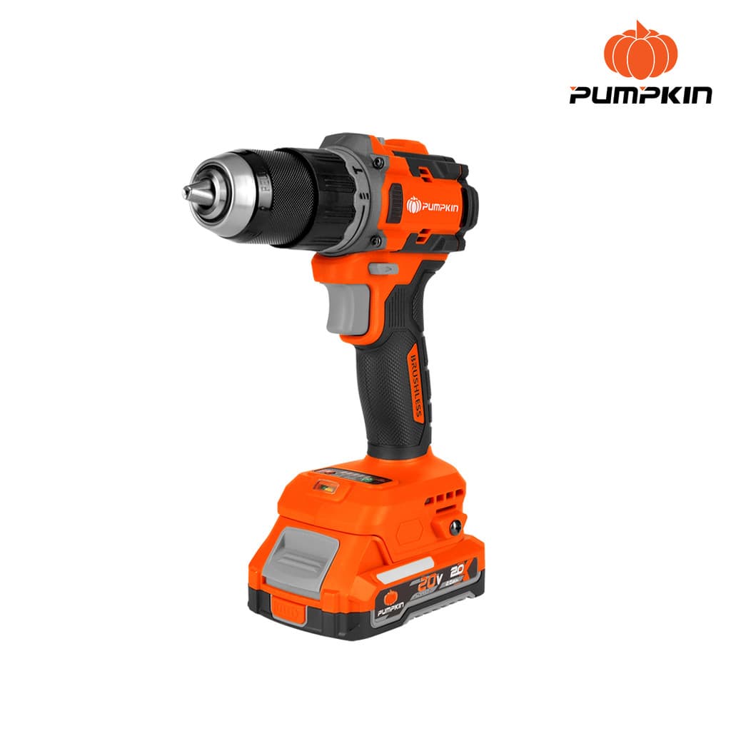 PUMPKIN รุ่น INF-13IMDB6-202K-X20 แรงบิด 60 N.m ไขควงกระแทกไร้สาย INFINITY POWER 20V สว่านกระแทกไร้สาย 6N ไร้แปรงถ่าน 13มม 20V Li-ion /50402-50403 https://wayoza.com