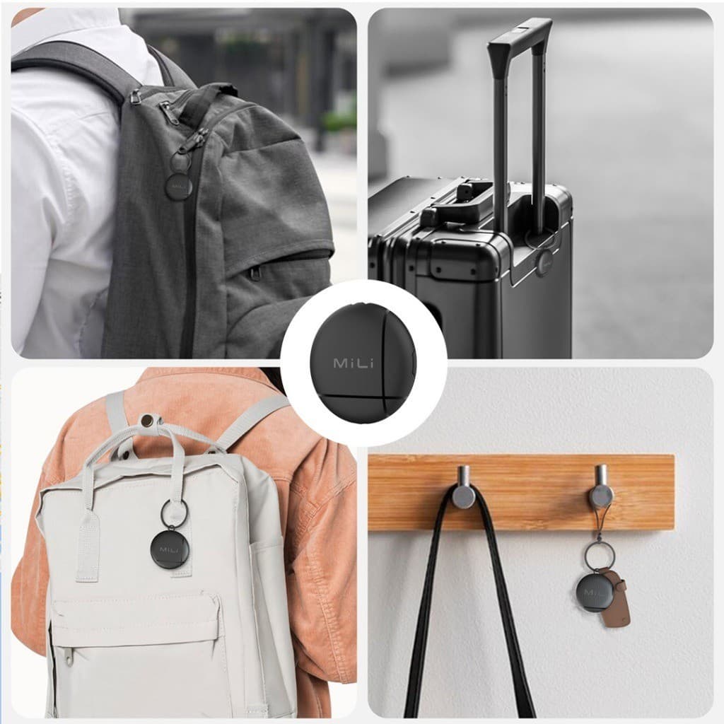 MiLi LiTag Mini Apple รองรับเครือข่าย iOS Find My ติดตามของหาย ติดตามแฟน อุปกรณ์ติดตามสัตว์ ติดตามลูก Bluetooth Tracker https://wayoza.com