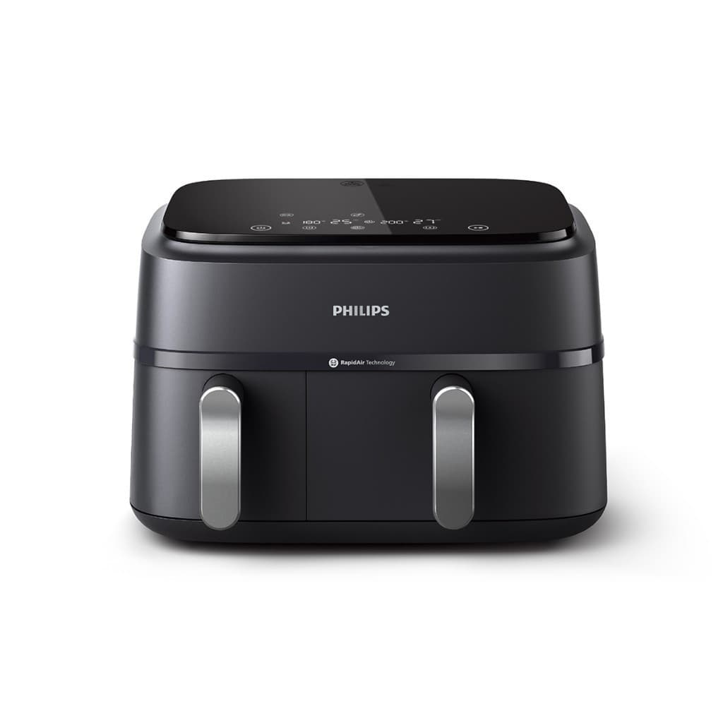 Philips NA351/00 AirFryer 3000 Series หมอทอดไร้น้ำมัน 2 ช่องทอด หม้อทอดอากาศฟิลิปส์ Series 3000 Dual Basket Airfryer https://wayoza.com