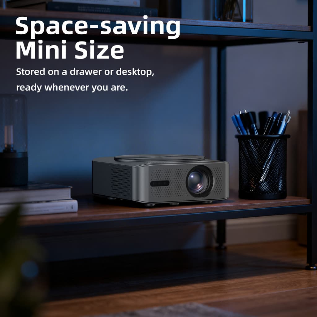 GOOJODOQ โปรเจคเตอร์ Android TV 1080P HD โฟกัสอัตโนมัติ projector ดูหนัง โฟกัสอัตโนมัติรูปภาพคุณภาพ 300 ANSI การฉายภาพอัจฉริยะปรับมุมฟรี https://wayoza.com