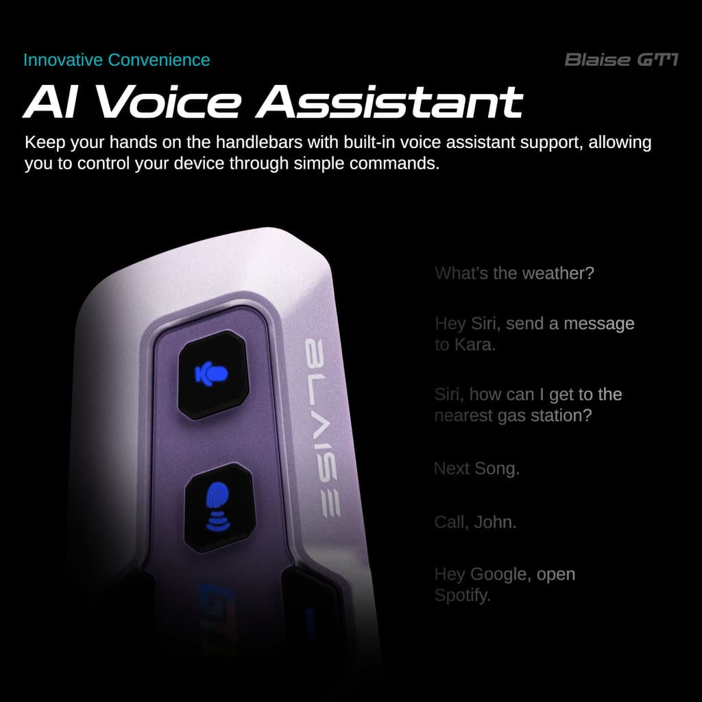 Blaise GT1 New รุ่นใหม่ หูฟังบลูทูธติดหมวก อินเตอร์คอม 2 คน พร้อมแชร์เพลง เสียงเบสหนัก ระยะทางอินเตอร์คอม 1000 เมตร ลดเสียงรบกวนอัจฉริยะ แบตเตอรี่ใช้งานนาน https://wayoza.com