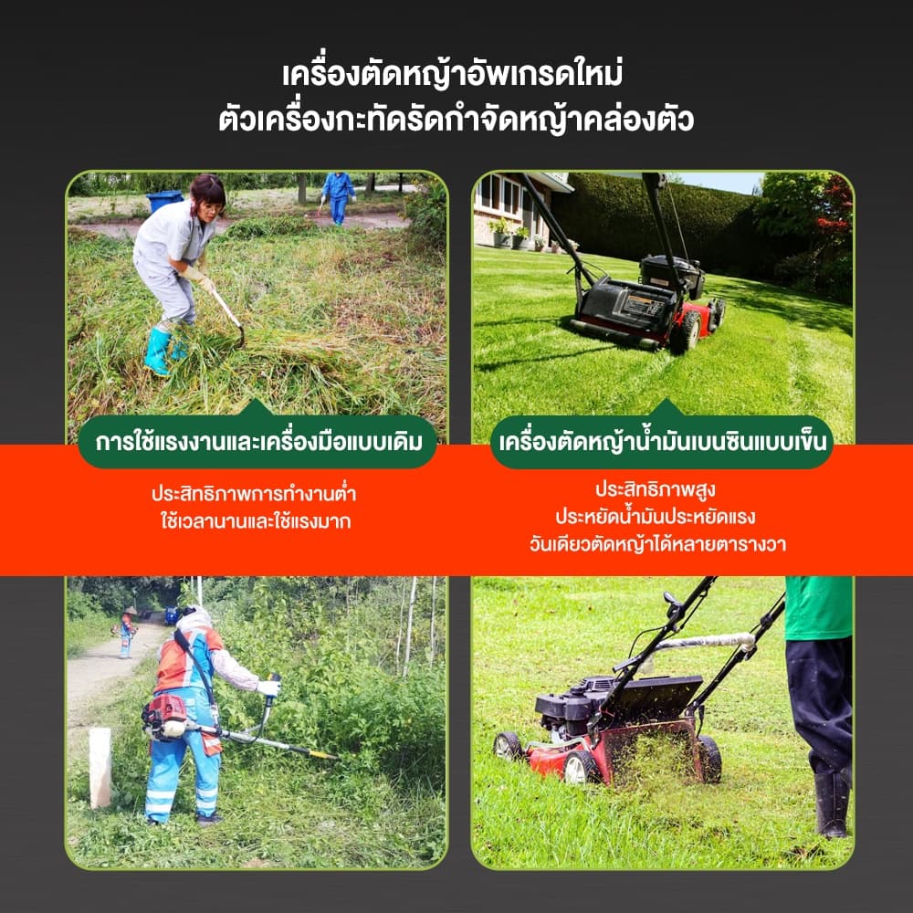 LIFAN OFFICIAL เครื่องตัดหญ้ารถเข็น 4 จังหวะ 7.5 แรงม้า ไถพรวนทางการเกษตร สวนผัก เครื่องตัดหญ้าน้ำมันเบนซิน https://wayoza.com