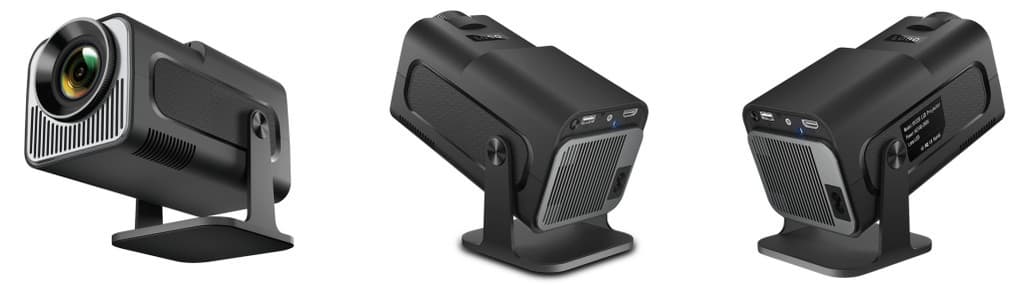 GOOJODOQ HY320 mini โปรเจคเตอร์ Android TV 4K mini projector โปรเจคเตอร์ดูหนัง https://wayoza.com