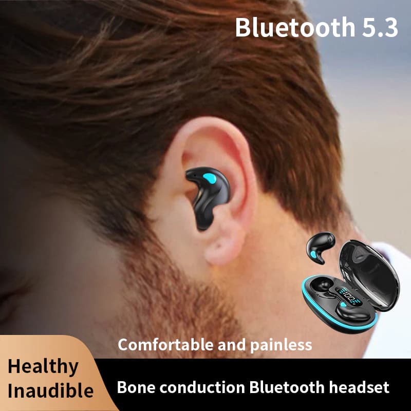 หูฟังใส่นอน Hqai X55 Bluetooth 5.3 หูฟังนอนหลับไร้สายพร้อมเสียงสเตอริโอ Hi-fi Build-in Mic จอแสดงผล LED หูฟังปุ่มควบคุมชุดหูฟังกันน้ําหูฟังตัดเสียงรบกวน https://wayoza.com