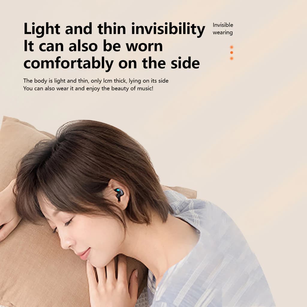 หูฟังใส่นอน Hqai X55 Bluetooth 5.3 หูฟังนอนหลับไร้สายพร้อมเสียงสเตอริโอ Hi-fi Build-in Mic จอแสดงผล LED หูฟังปุ่มควบคุมชุดหูฟังกันน้ําหูฟังตัดเสียงรบกวน https://wayoza.com