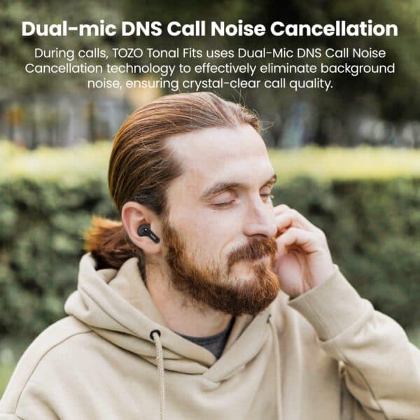 TOZO Tonal Fits หูฟังบลูทูธ หูฟังเอียบัด หูฟังไร้สาย max 10 hr/charge, IPX6, Bluetooth 5.3 https://wayoza.com
