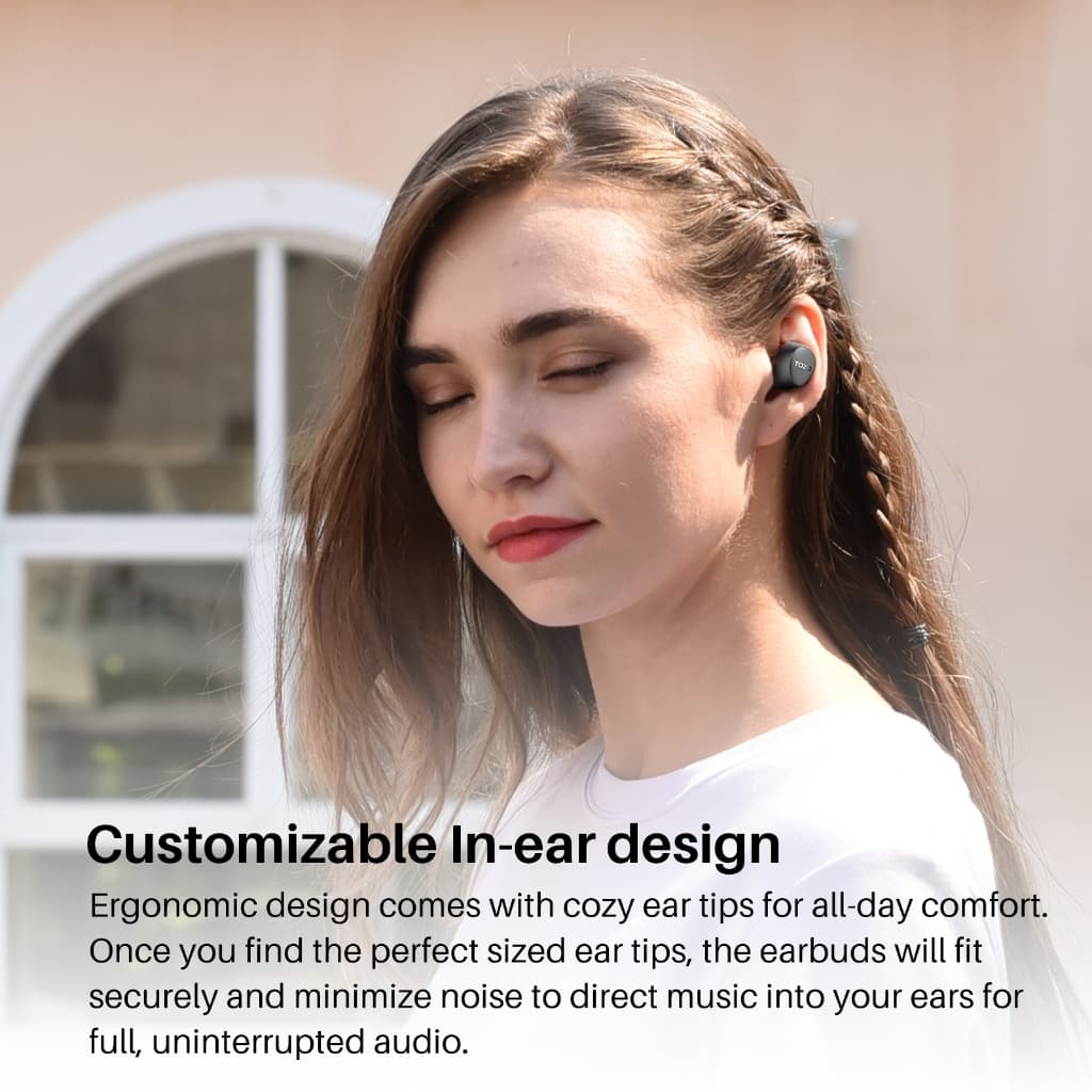 TOZO Agile Dots หูฟังบลูทูธ In-Ear IPX5 Bluetooth 5.3 หูฟังฟังบรูทูธ https://wayoza.com