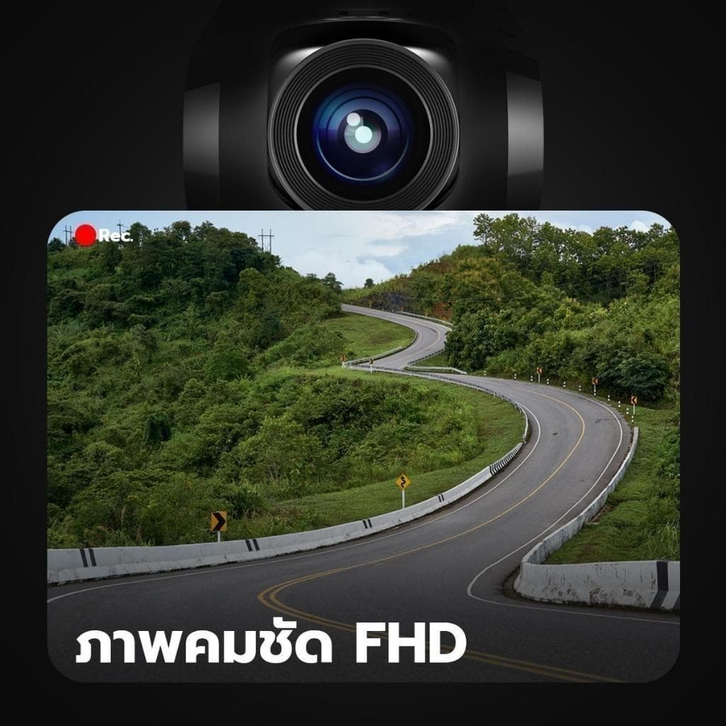 DENGO Titan View Wifi กล้องหน้าติดรถยนต์ ชัดระดับ FullHD เชื่อมต่อ Wifi ดูภาพ ความเร็ว GPS ผ่านแอพ Real Time https://wayoza.com