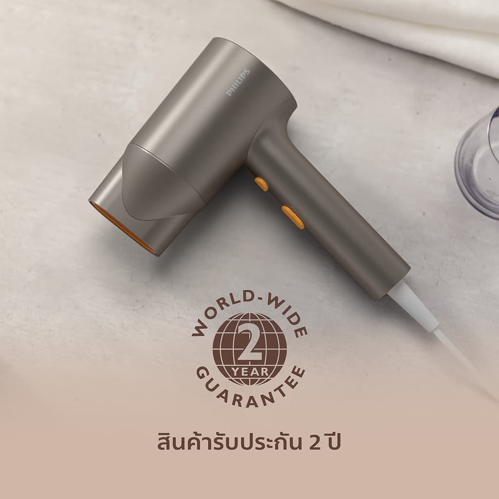 Philips รุ่น BHD321/00 ฟิลิปส์ ไดร์เป่าผม 1600W ผมนุ่มเงางามด้วย 30 ล้านไอออน https://wayoza.com