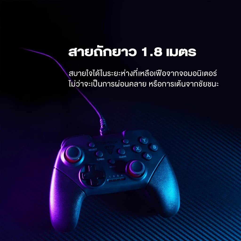 FANTECH GP13 SHOOTER II Gaming Controller น้ำหนักเบา ระบบ X-input มาพร้อมกับด้ามจับพื้นผิวยาง จับถนัดมือ https://wayoza.com