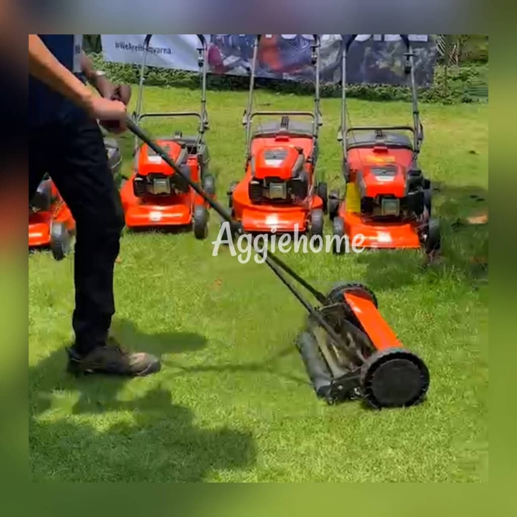 HUSQVARNA รถเข็นตัดหญ้า ระบบการตัด Manual รุ่น HUSQVARNA 54 ความกว้างใบตัด 40 ซม ไม่ใช้เครื่องยนต์และไฟฟ้า https://wayoza.com
