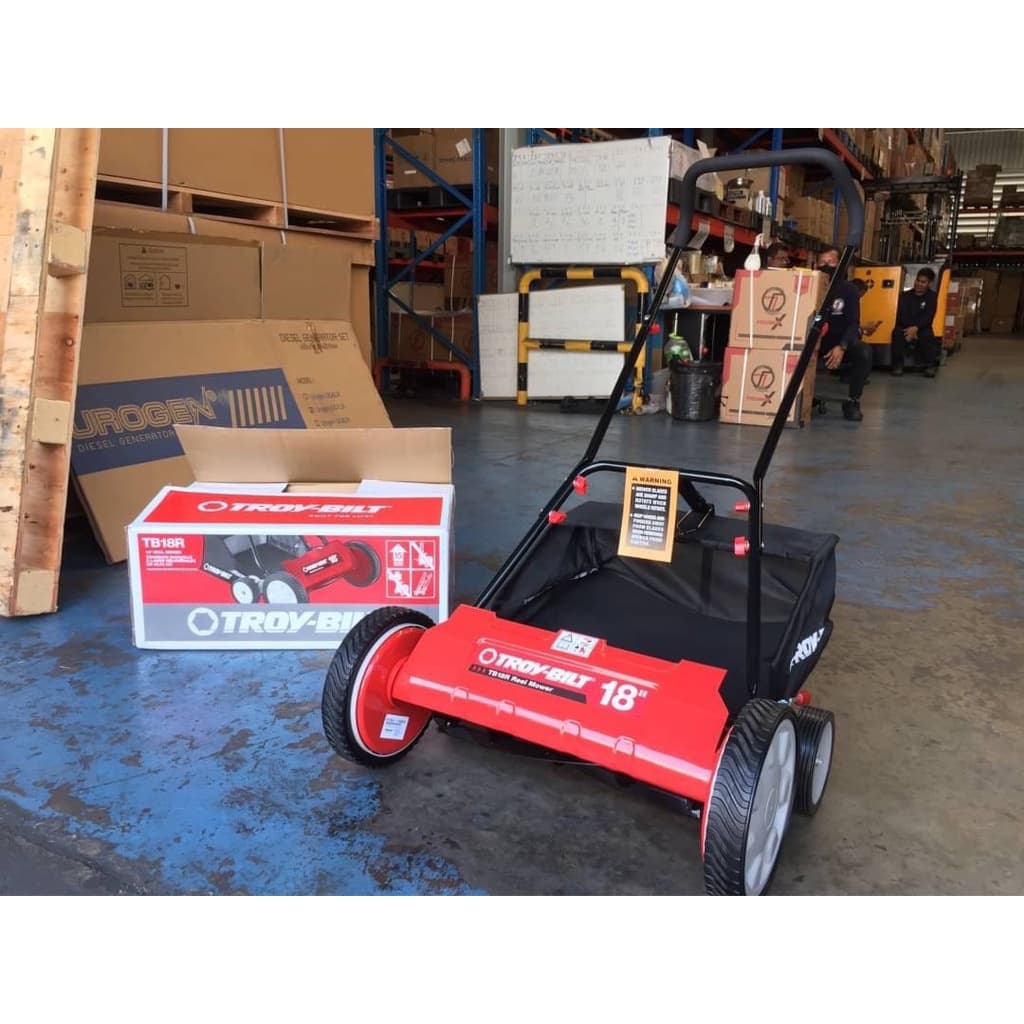 TROY-BILT รถตัดหญ้าแบบเข็น รถเข็นตัดหญ้าสนาม แบบไม่ใช้เครื่องยนต์ รุ่น 16 นิ้ว ไม่มีถุงเก็บหญ้า 18 นิ้ว มีถุงเก็บหญ้า https://wayoza.com