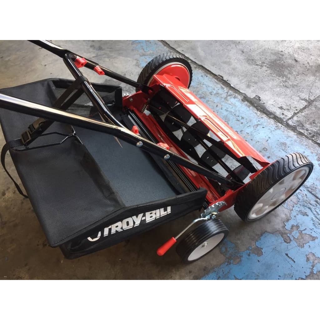 TROY-BILT รถตัดหญ้าแบบเข็น รถเข็นตัดหญ้าสนาม แบบไม่ใช้เครื่องยนต์ รุ่น 16 นิ้ว ไม่มีถุงเก็บหญ้า 18 นิ้ว มีถุงเก็บหญ้า https://wayoza.com