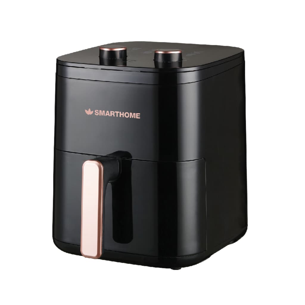 SMARTHOME รุ่น MV-1406 หม้อทอดไร้น้ำมัน ขนาด 5.5 ลิตร เหล็กคาร์บอน SPCC เคลือบ Teflon https://wayoza.com