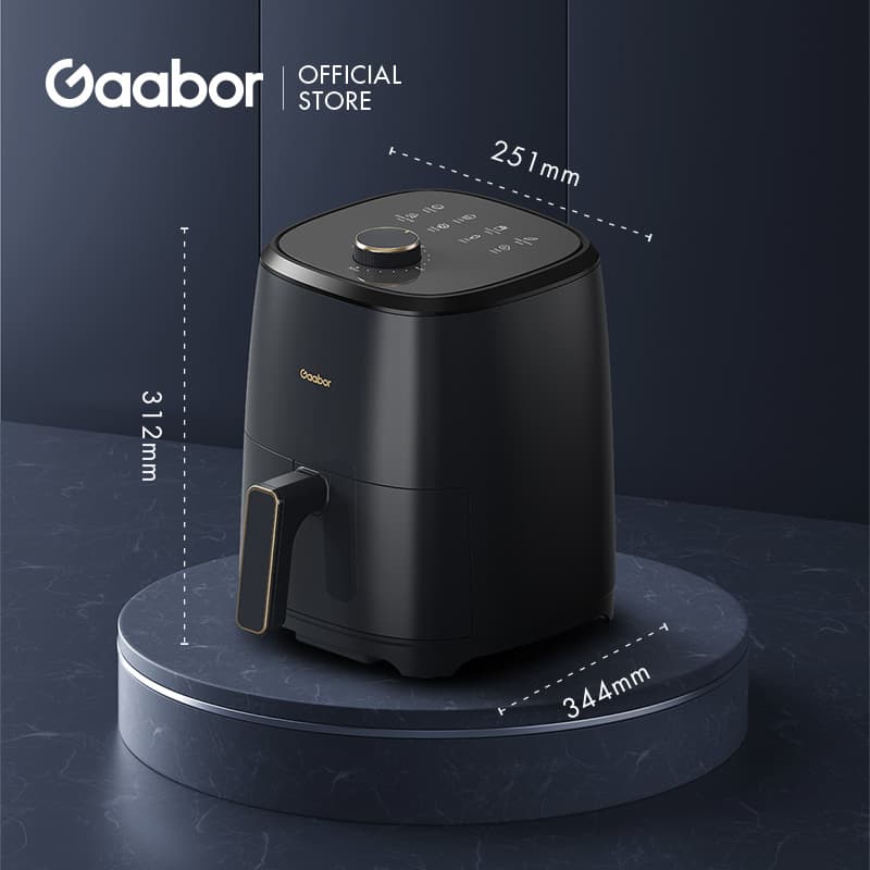 Gaabor รุ่น AF40M หม้อทอดไร้น้ำมัน ความจุ 4 ลิตร ขายดีอันดับ1 อเนกประสงค์ อบลมร้อน Air fryer https://wayoza.com