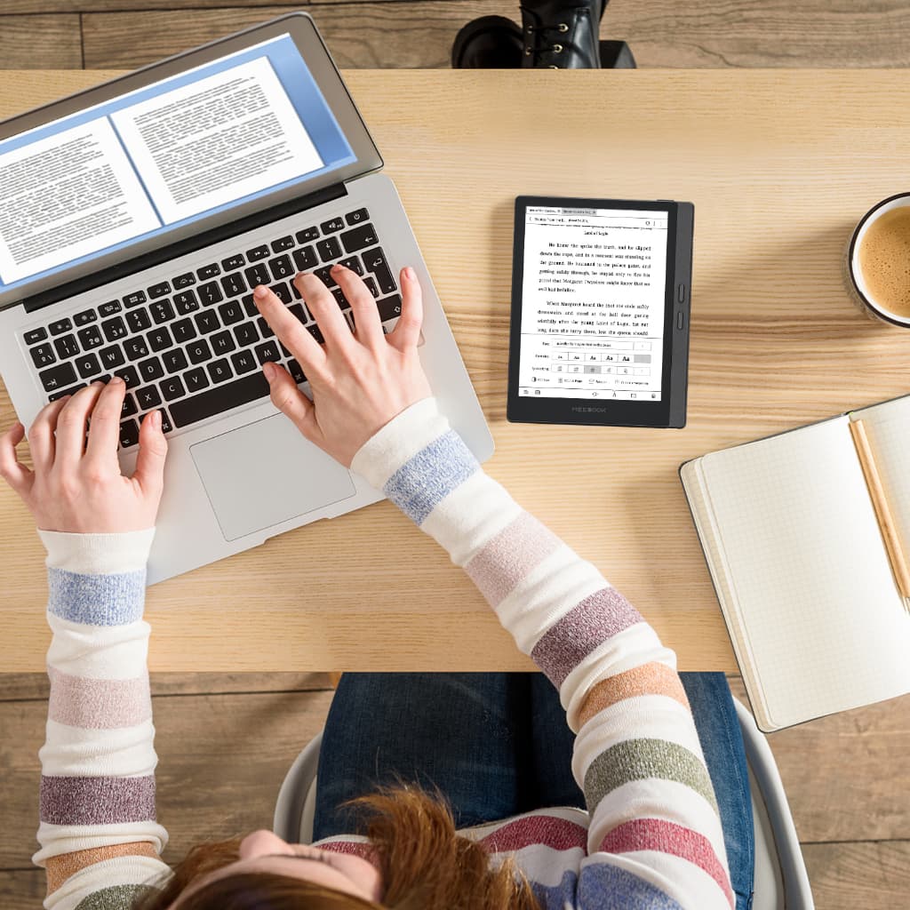 Meebook M7 eBook Reader 2023 Edition - New 7" Eink (Android 11 / Micro SD Slot 1TB) https://wayoza.com