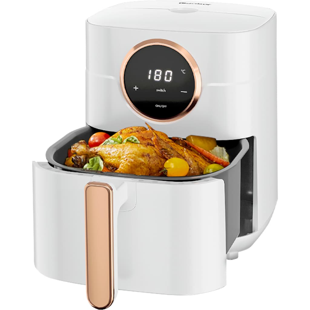 Gaabor รุ่น GA-E45A02 ขนาด 4.5 ลิตร หม้อทอดไร้น้ำมัน 1400W หน้าจอดิจิตอล อเนกประสงค์ อบลมร้อน ระบบตัดไฟฟ้าอัตโนมัติ Air fryer https://wayoza.com