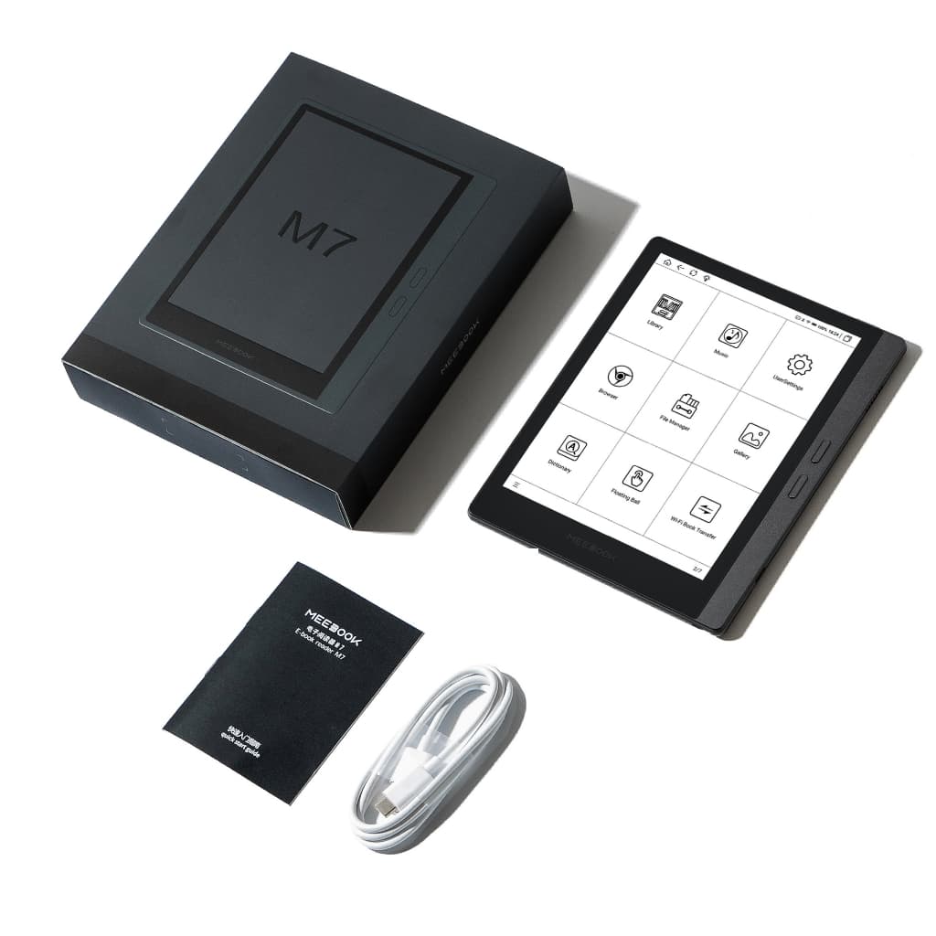 Meebook M7 eBook Reader 2023 Edition - New 7" Eink (Android 11 / Micro SD Slot 1TB) https://wayoza.com