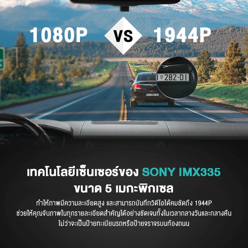 70mai Pro Plus A500s กล้องติดรถยนต์ 1944P + กล้องหลัง RC06 Dash Cam Built-In GPS 2.7K Full HD กล้องติดรถยนต์อัฉริยะ 140 ° องศามุมกว้าง https://wayoza.com