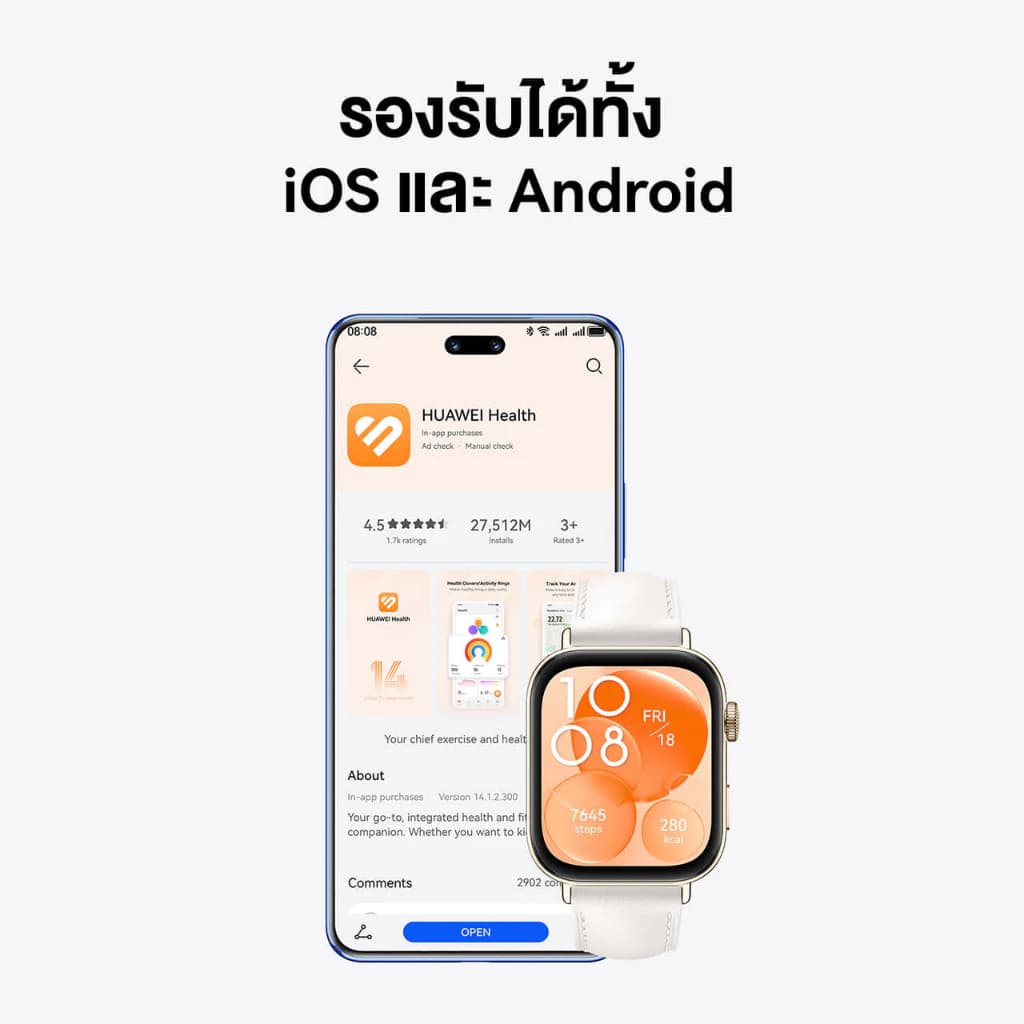 HUAWEI WATCH FIT 3  นาฬิกา smart watch https://wayoza.com