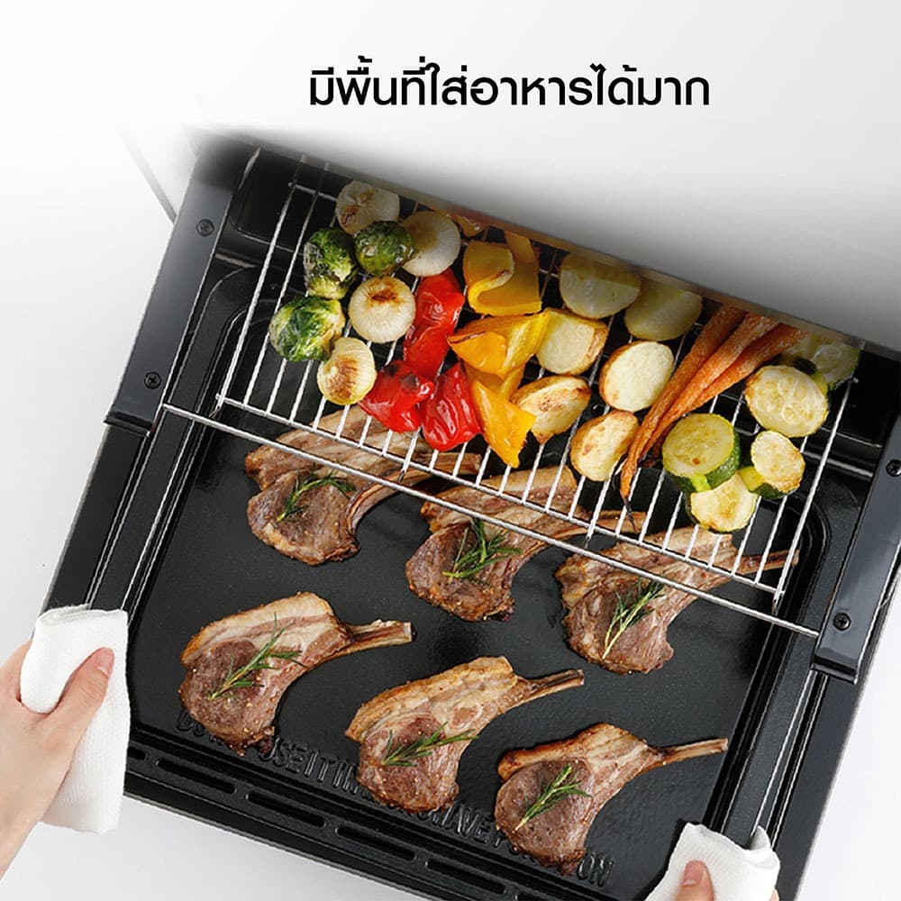 Panasonic รุ่น NN-CS89LBTPE เตาอบมัลติฟังก์ชั่น 4 In 1 เป็นได้ทั้งไมโครเวฟ ลมร้อน 31 ลิตร https://wayoza.com