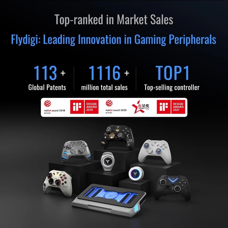 FLYDIGI Vader 4 Pro จอยเกมส์ PC, Nintendo Switch, Android, iOS(MFi) https://wayoza.com