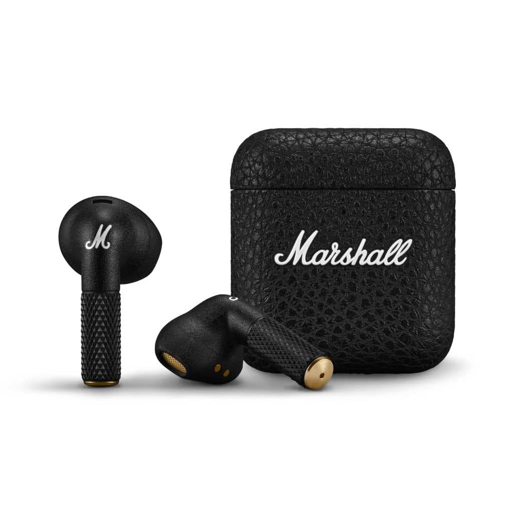 MARSHALL Minor IV black - หูฟังบลูทูธ, หูฟังไร้สาย, true wireless tws Bluetooth 5.3 https://wayoza.com