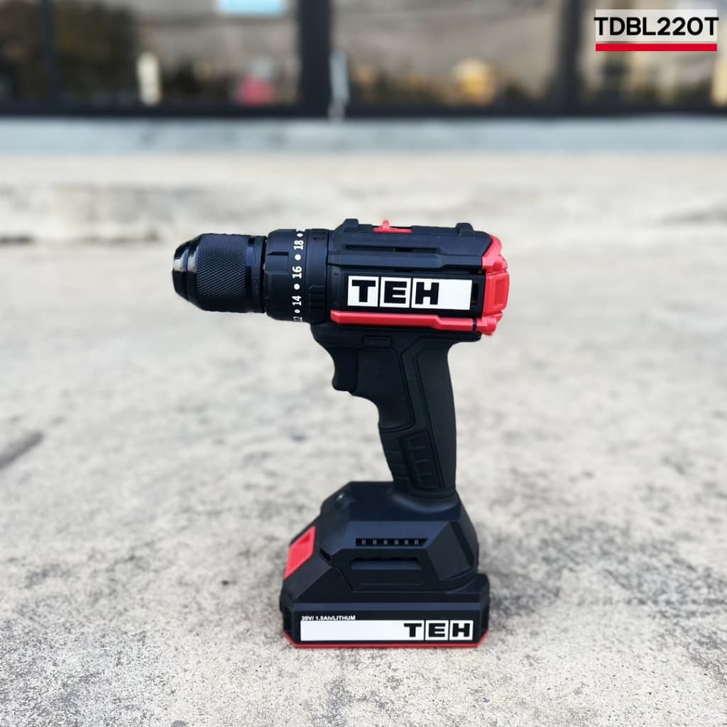 TEH รุ่น TDBL220T แรงบิด 50 N.m สว่านไร้สาย 3 ระบบ เจาะ ขันสกรู กระแทก ชุดสว่านกระแทกไร้สาย 3 ระบบ 20 โวลต์ 50 นิวตัน (Brushless) https://wayoza.com
