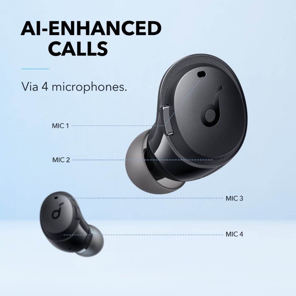 Soundcore Life Dot 3i หูฟังบลูทูธไร้สาย ลดเสียงรบกวน headphone Bluetooth 5.2 หูฟังบลูทูธไร้สาย หูฟังตัดเสียงรบกวน https://wayoza.com