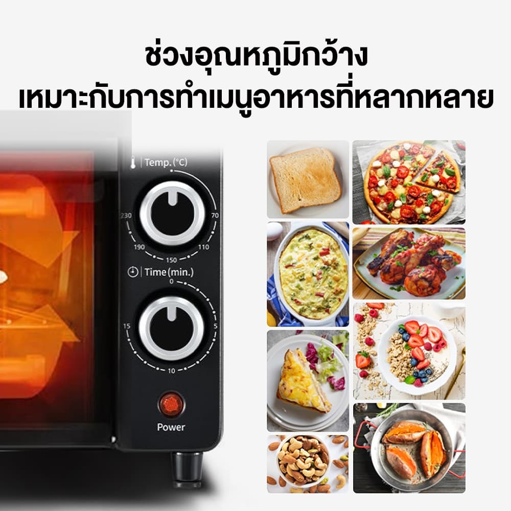 Panasonic รุ่น NT-H900KSN เตาอบ 9 ลิตร สีดำ ขนาดกะทัดรัด https://wayoza.com