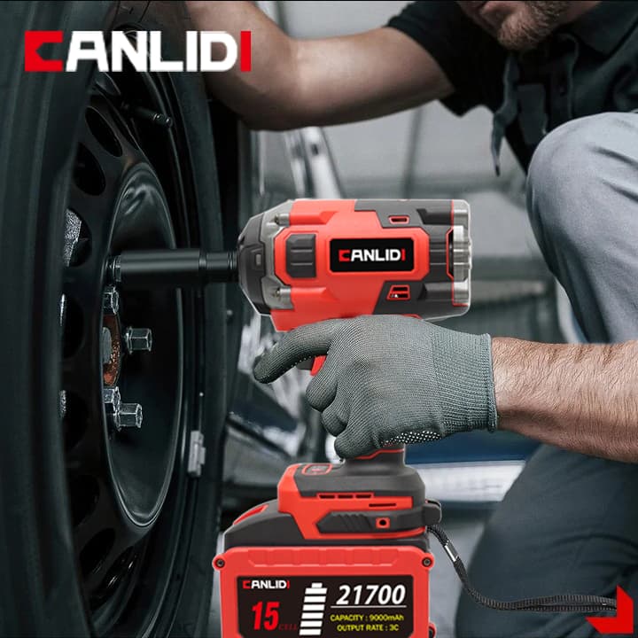 CANLIDI รุ่น CIW-600/800/1000 แรงบิด 600/800/1000 N.m บล็อกไฟฟ้าไร้สาย แรงบิดสูง ประแจกระแทก มอเตอร์ไร้แปรงถ่าน อเนกประสงค์ https://wayoza.com