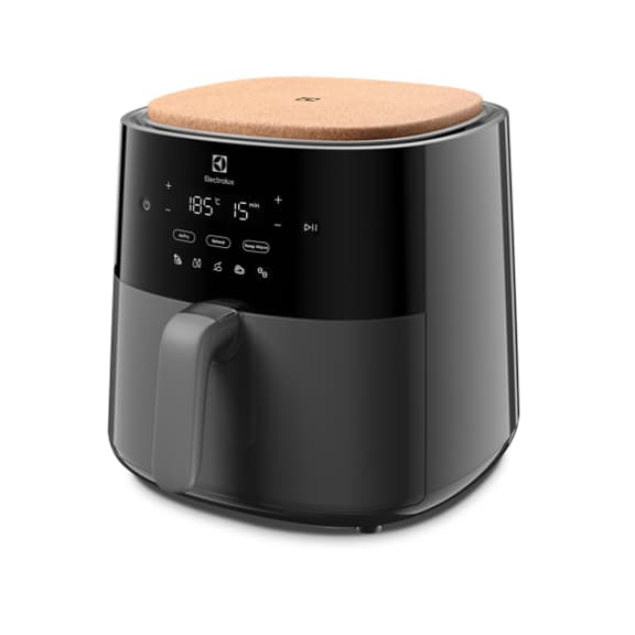 Electrolux รุ่น E5AF1-600P หม้อทอดไร้น้ำมัน UltimateTaste 500 ความจุ 5 ลิตร หม้ออบลมร้อน สีดำ https://wayoza.com