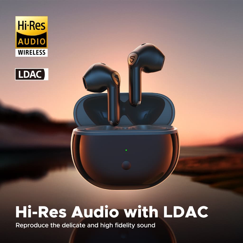 SoundPEATS Air3 Deluxe HS LDAC หูฟังบลูทูธ Air 3 Hi-Res หูฟังไร้สาย Hi-Res True Wireless Bluetooth 5.2 https://wayoza.com