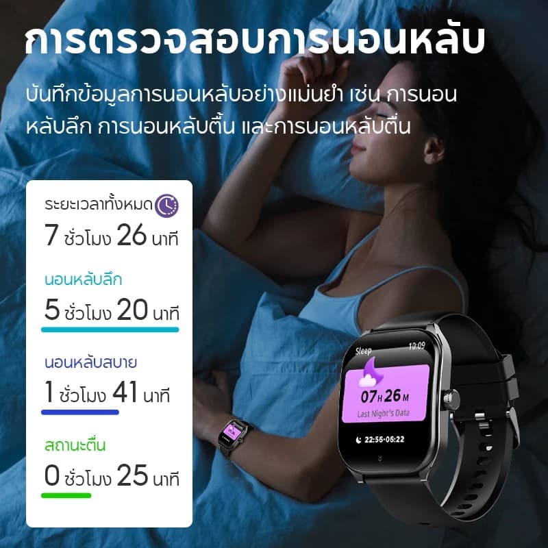 Aolon Curve 2.01 นิ้ว สมาร์ทวอทช์ นาฬิกาจอโค้ง นาฬิกาวิ่ง นาฬิกาสมาร์ทวอทช์ ตรวจสุขภาพ สมาทวอช smartwatch ภาษาไทย https://wayoza.com