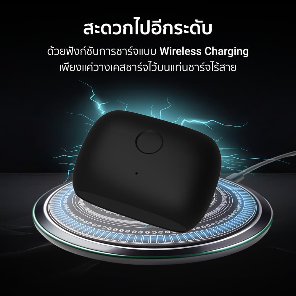 iSuper Sound Pro Plus หูฟังไร้สาย ตัดเสียงรบกวน Bluetooth 5.3 แบตอึด 36 ชม. https://wayoza.com