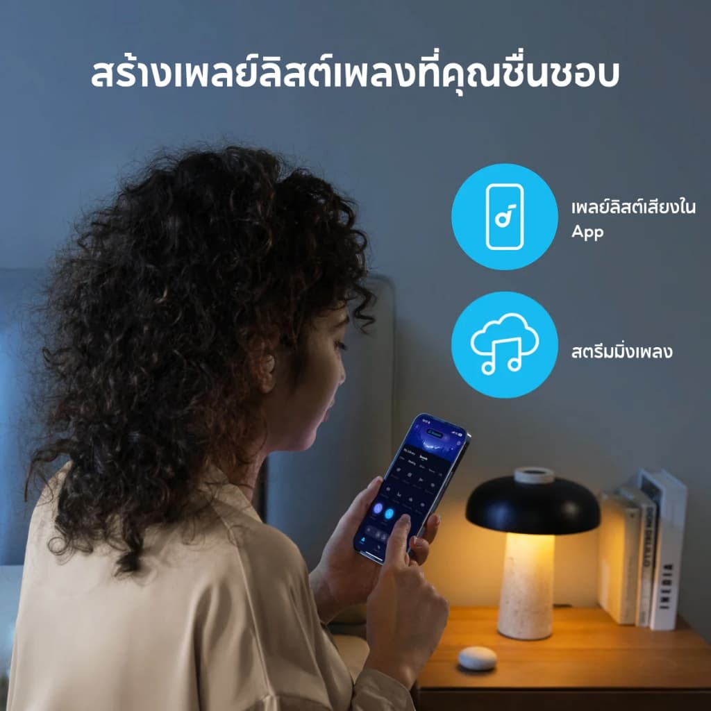Soundcore A20 หูฟังใส่นอน หูฟังบลูทูธ จุกหูฟังซิลิโคน Bluetooth 5.3 หูฟังตัดเสียงรบกวนขณะนอนหลับ ทดสอบคุณภาพการนอนหลับ หูฟังไร้สาย https://wayoza.com