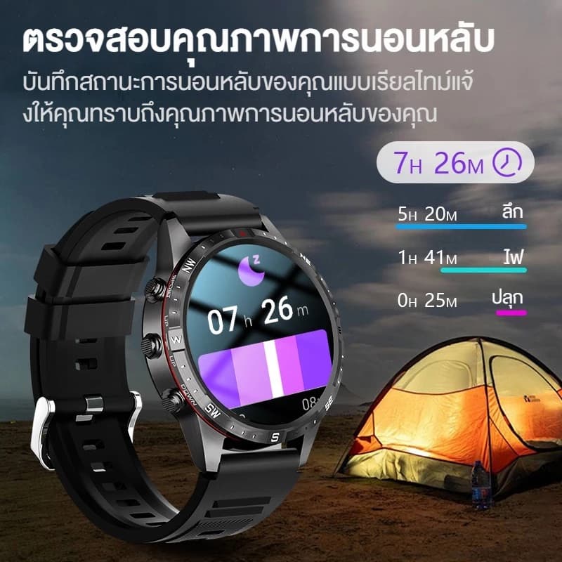Aolon GT5 Pro 1.6 นิ้ว นาฬิกา สมาร์ทวอทช์ เข็มทิศ smartwatch จอใหญ่ 100+ โหมดกีฬา โทรผ่านบลูทูธ IP67 กันน้ํา นาฬิกาวิ่ง https://wayoza.com