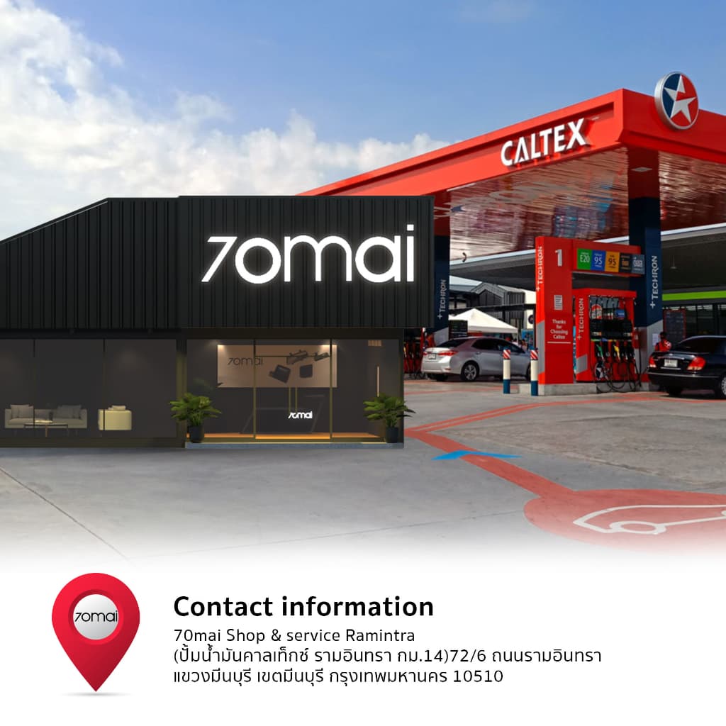 70mai A800S กล้องติดรถยนต์ Dash Cam 4K Car Camera wifi Dual-Vision กล้องติดรถยนต์อ ควบคุมผ่าน APP Type-c Cable https://wayoza.com