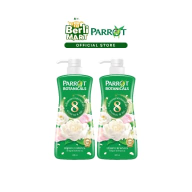 PARROT แพรอทครีมอาบน้ำ พฤกษานานาพรรณ สีเขียว Botanicals Green สบู่เหลว Liquid soap