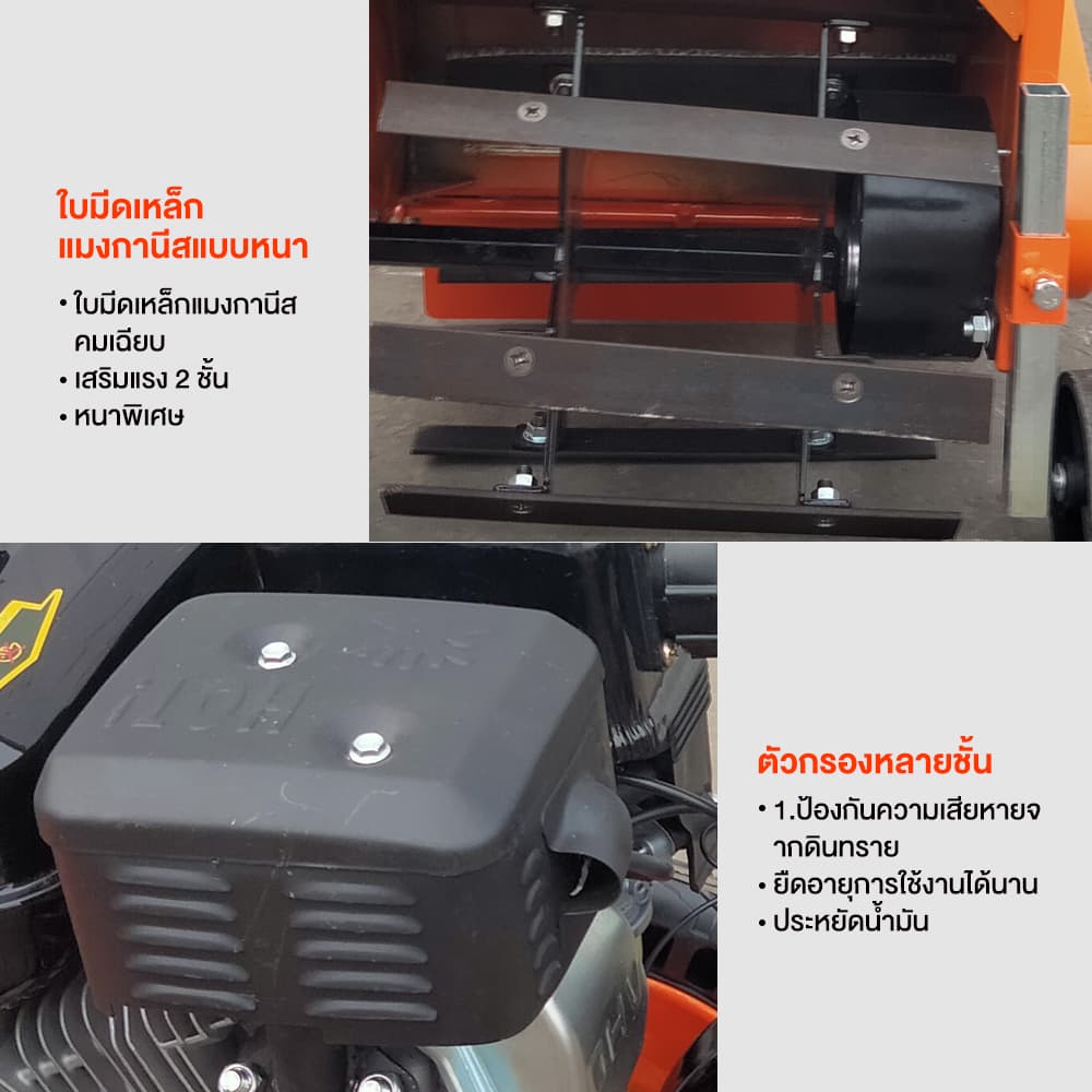 LIFAN OFFICIAL เครื่องตัดหญ้ารถเข็น 4 จังหวะ 7.5 แรงม้า ไถพรวนทางการเกษตร สวนผัก เครื่องตัดหญ้าน้ำมันเบนซิน https://wayoza.com