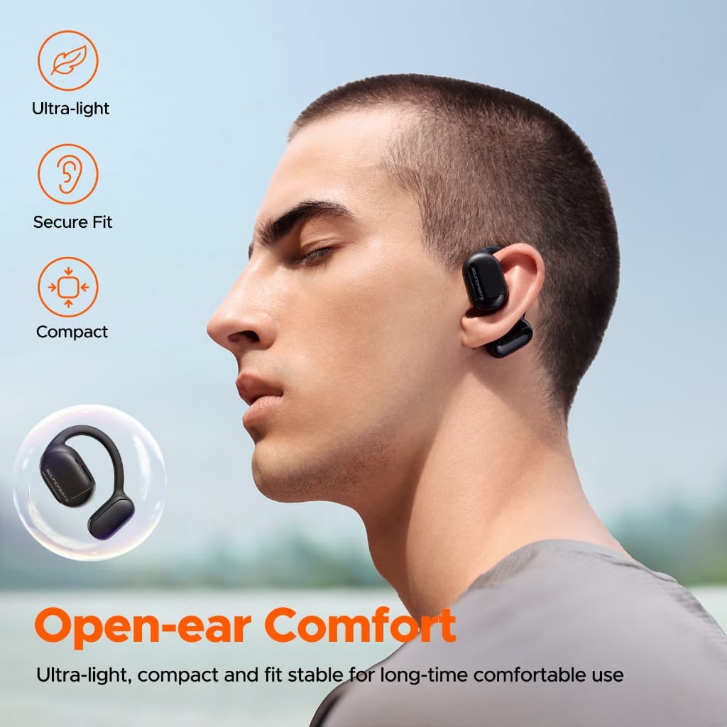 SoundPEATS GoFree หูฟัง Open Ear Bluetooth 5.3 หูฟังบลูทูธ หูฟังไร้สาย https://wayoza.com