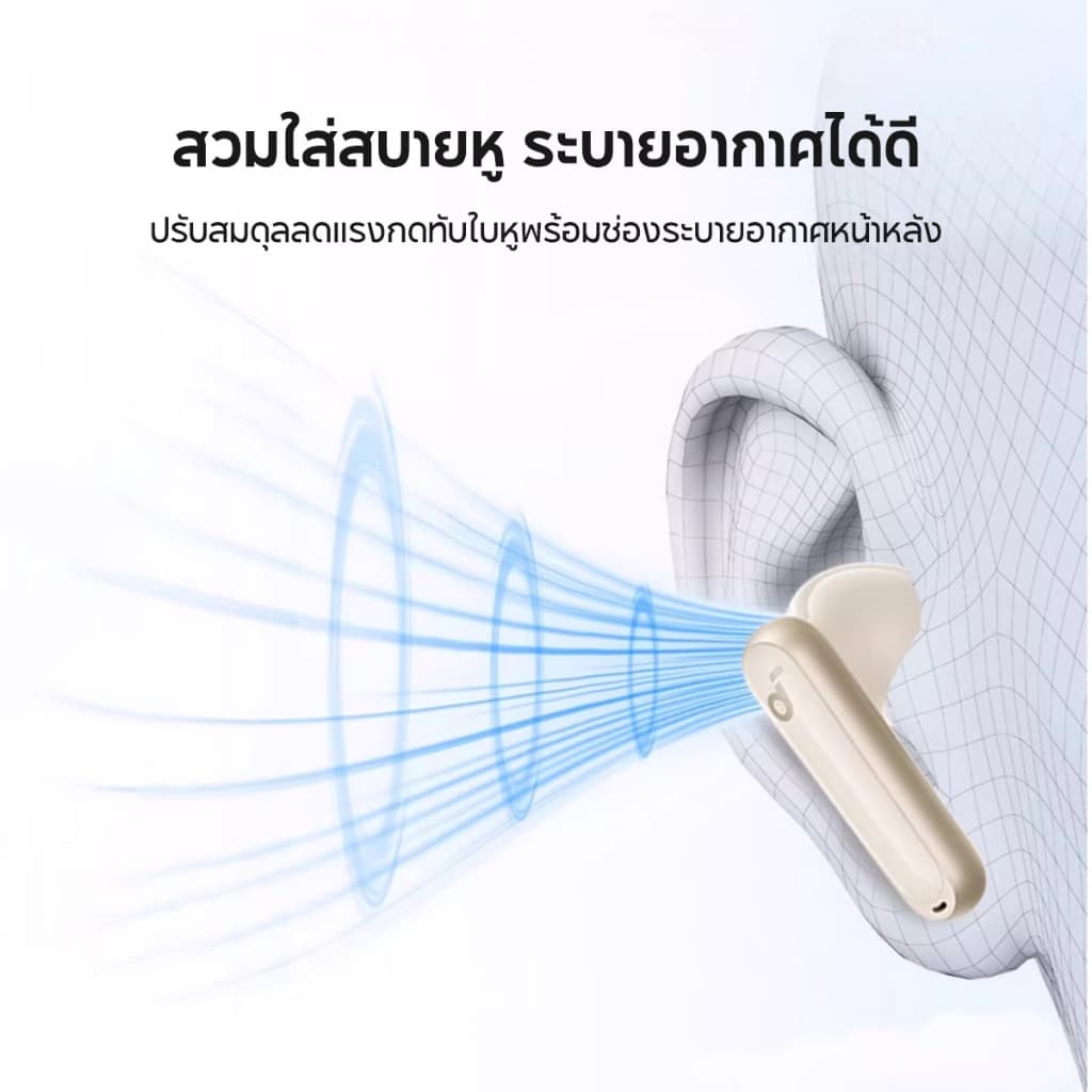 Soundcore P40i Smart ANC True-Wireless Bluetooth 5.3 Earbuds หูฟังบลูทูธไร้สาย ลดเสียงรบกวน All-New Reduce Noise https://wayoza.com