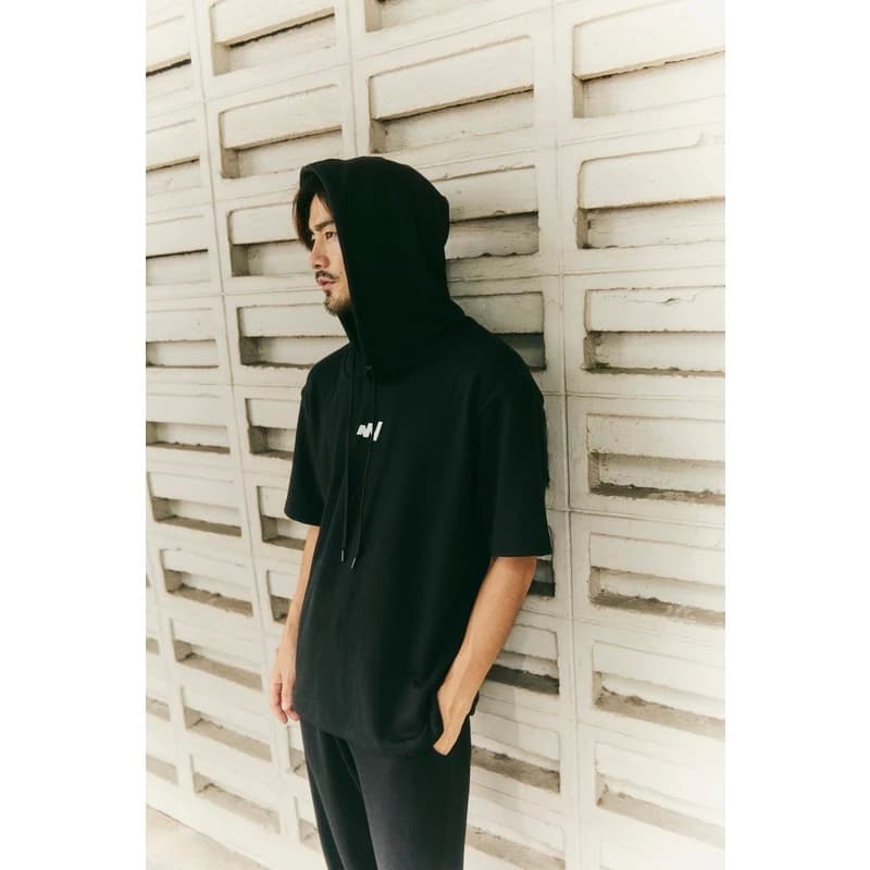 WARRIX เสื้อฮู้ดแขนสั้น HOODIE สีดำ สีเทา https://wayoza.com