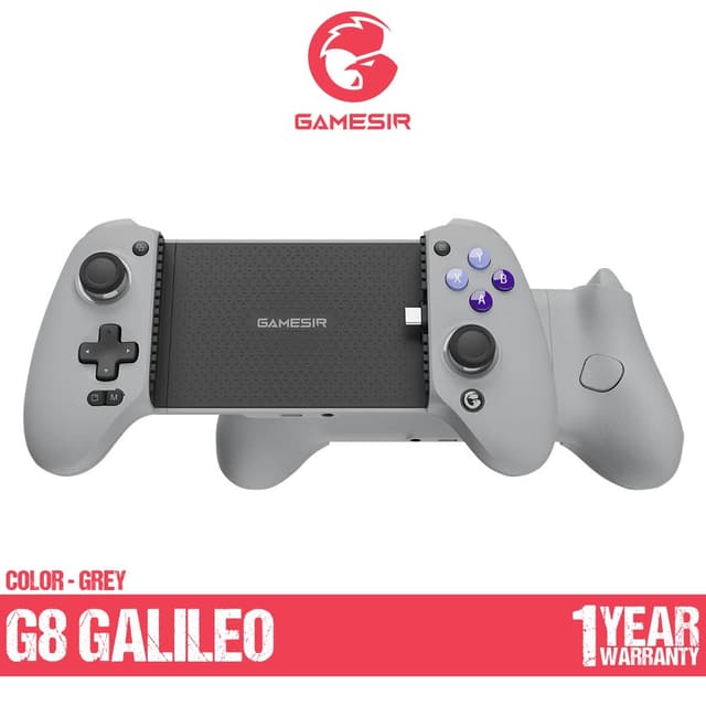 GAMESIR G8 Galileo จอยสติ๊กเล่นเกมมือถือ Mobile Game Controller Hall Effect ป้องกันจอยดริฟและแม่นยำ