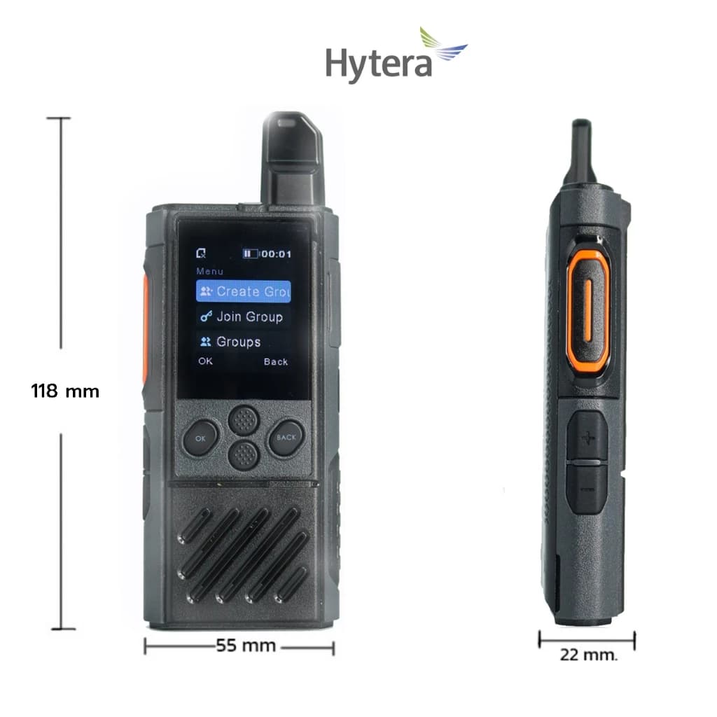 Hytera PoC วิทยุสื่อสาร รุ่น HYT-P30 TH สีดำ (มีทะเบียน ถูกกฎหมาย) https://wayoza.com